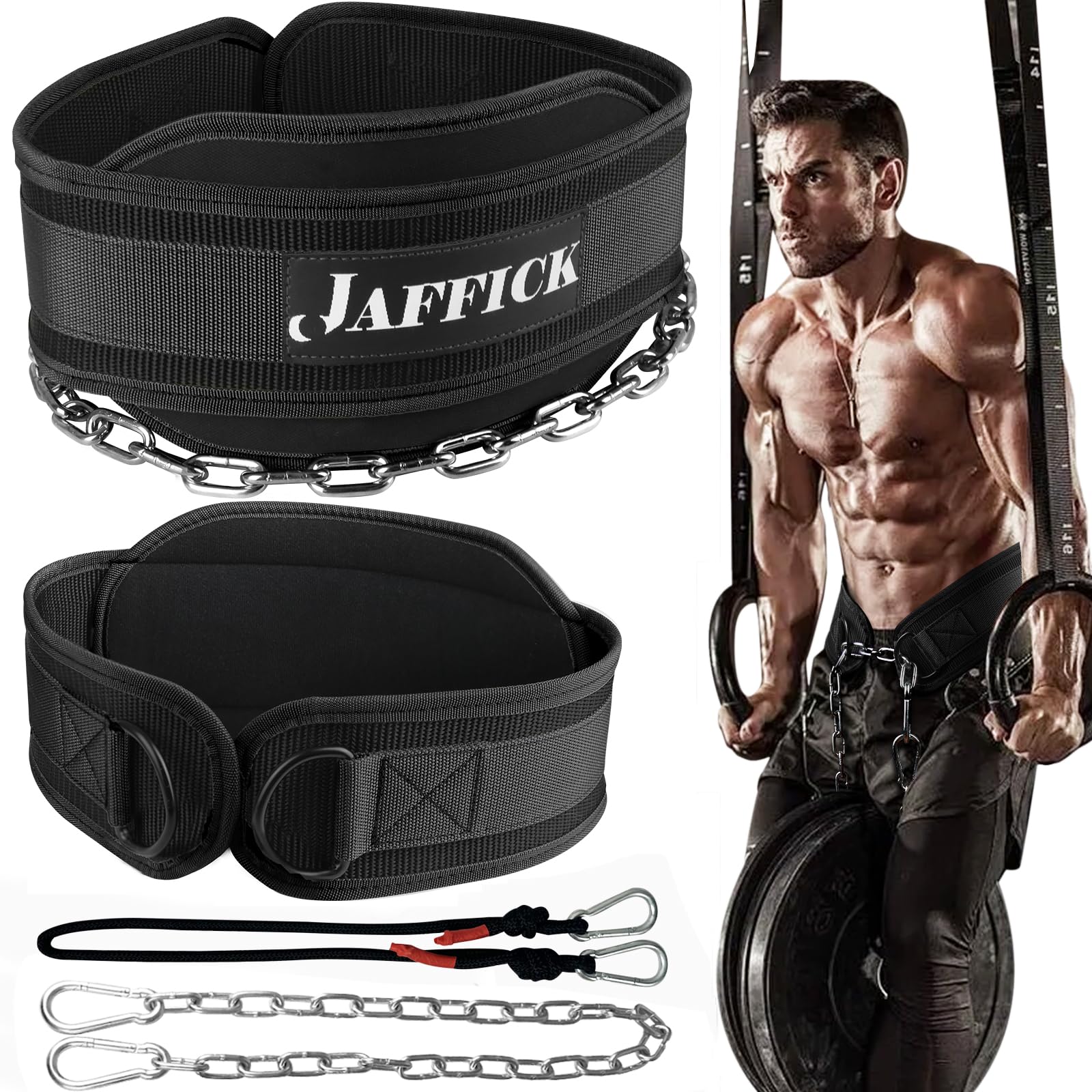 Jaffick Dip Belt with Steel Chain