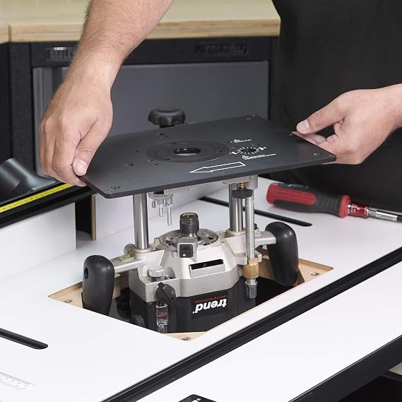 Trend Workshop Router Table, Free Standing, Adjustable Fence, Dust Port