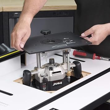 Trend Workshop Router Table, Free Standing, Adjustable Fence, Dust Port