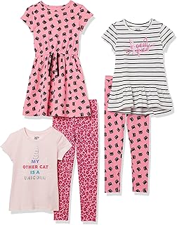 Spotted Zebra girls Dress, Tunics, Leggings Mix-and-Match Outfit/Gift Sets