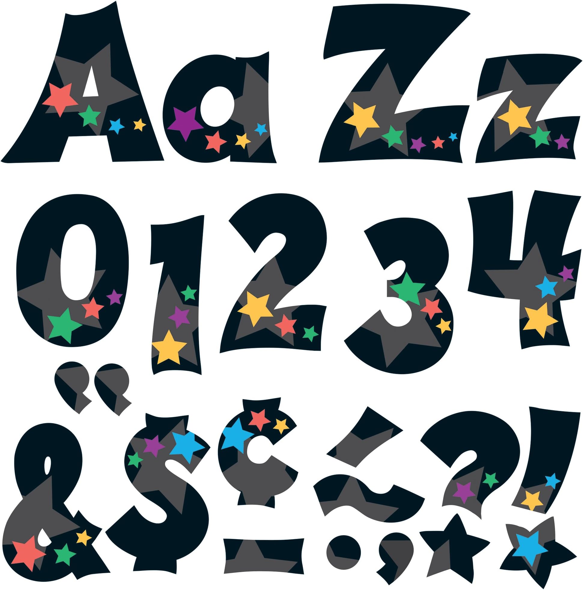 TREND enterprises, Inc. Stargazer 4" Friendly Combo Ready Letters