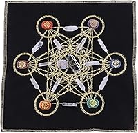 Vista 12 de Rockcloud Kit de meditación de tótem de piedra curativa para principiantes, adivinación, suministros de altar wicca, decoración del hogar, amatista