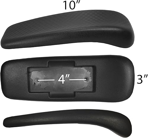 Miniatura 2 de Almohadillas de repuesto para reposabrazos de silla de oficina (juego de 2) S4624-2