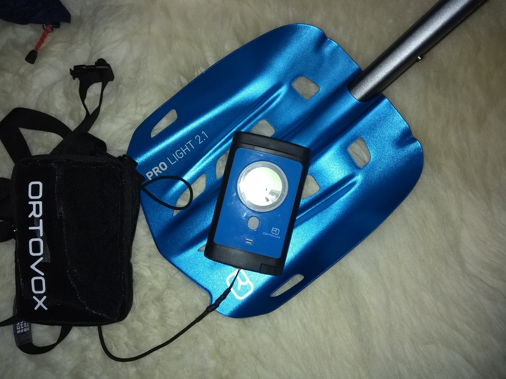 Ortovox UnisexAdult Shovel Pro Light Lawinenschaufel, Safety Blue, One Size Amazon.de Sport