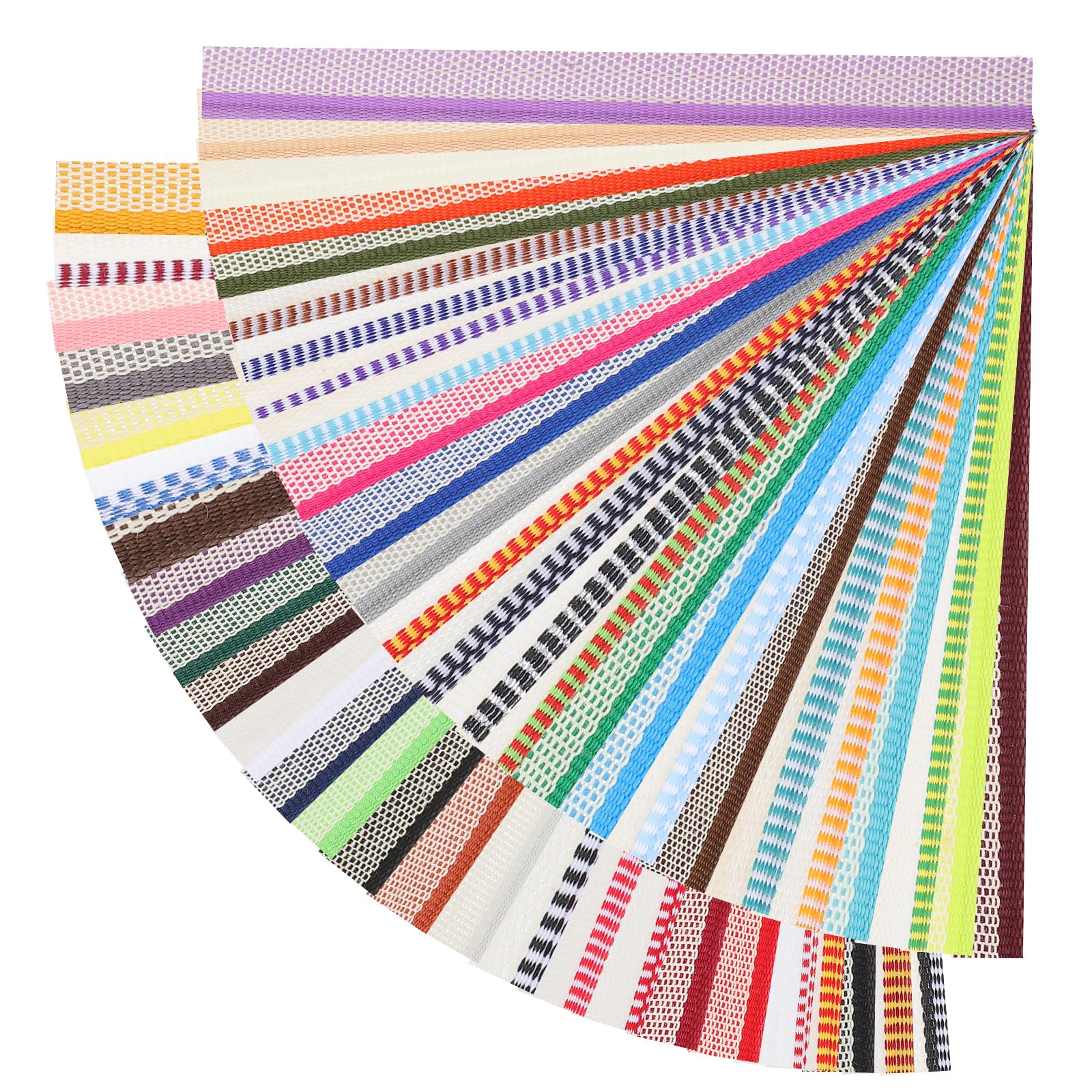 PATIKIL 12" Linen Bookbinding Tape, 52 Pack Cloth Bookbinding Repair Tape Book Binding Tape for Bookbinding Book Arts Sewing DIY Craft, 52 Colors