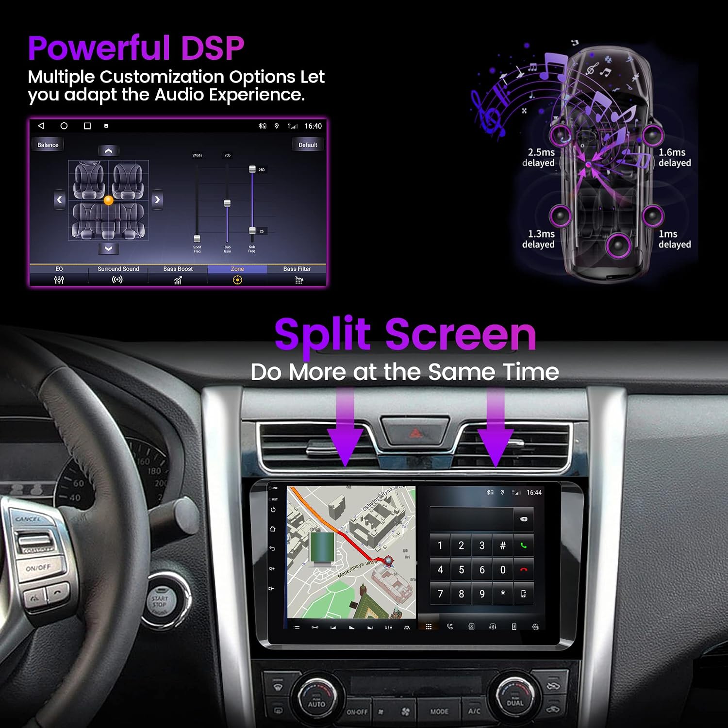 fellostar android 11 stereo radio for nissan teana altima 2013 2014 2015 2016 2017 2018 gps navigation head unit built in carplay android auto ips dsp