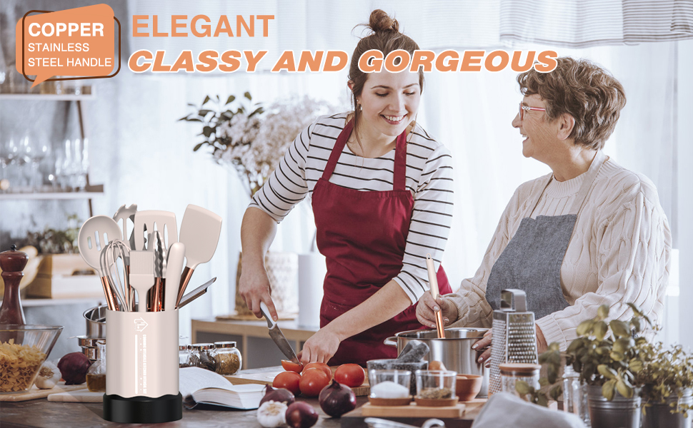 Silicone-Cooking-Utensil-Set-Fungun-24pcs-Silicone-Cooking-Kitchen-Utensils-Set-Non-stick-Heat-Resistant-Best-Kitchen-Cookware-with-Copper-Stainless-Steel-Handle-GrayBPA-Free-Non-Toxic Silicone-Cooking-Utensil-Set-Fungun-24pcs-Silicone-Cooking-Kitchen-Utensils-Set-Non-stick-Heat-Resistant-Best-Kitchen-Cookware-with-Copper-Stainless-Steel-Handle-GrayBPA-Free-Non-Toxic