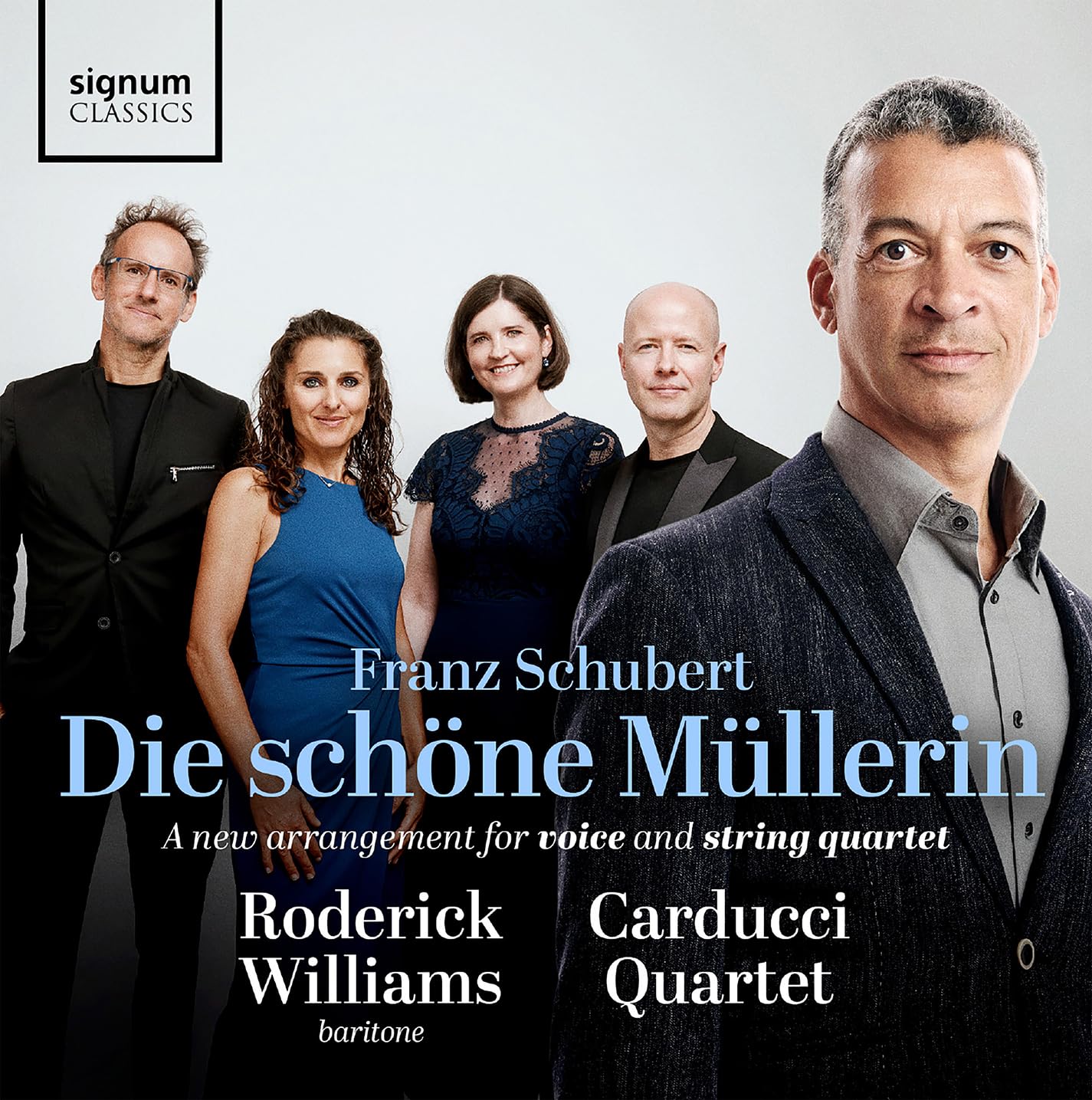 Die schöne Müllerin: Arrangement for baritone and string quartet
