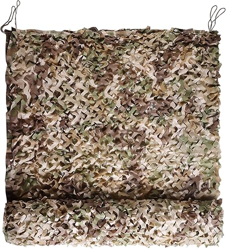 Miniatura 8 de iunio Red de camuflaje de camuflaje, 10 x 10 pies, 10 x 20 pies, 20 pies x 20 pies, respaldo de malla de tela Oxford, excedente militar, persiana de