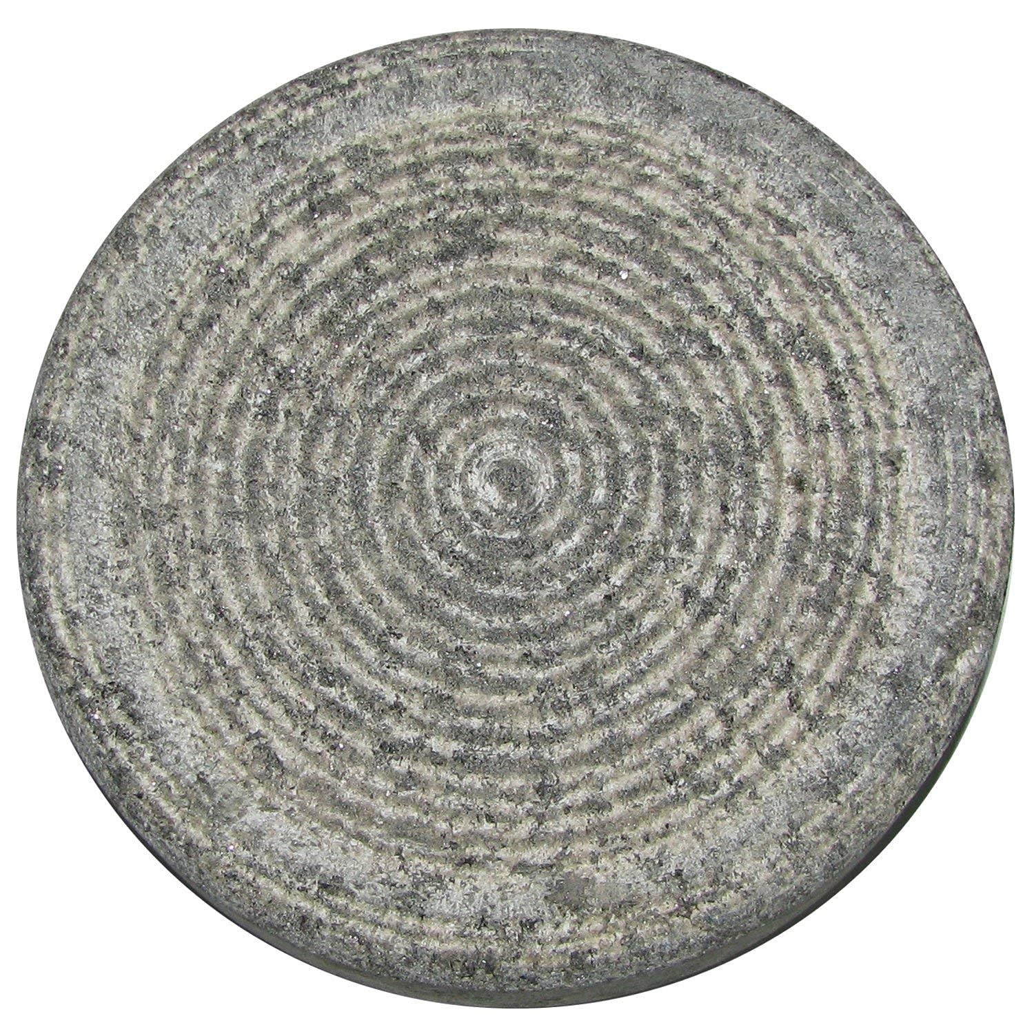 Future World Chandan Turmeric Haldi Grinding Mortar Stone (Grey_10 x 10 x 3 cm)