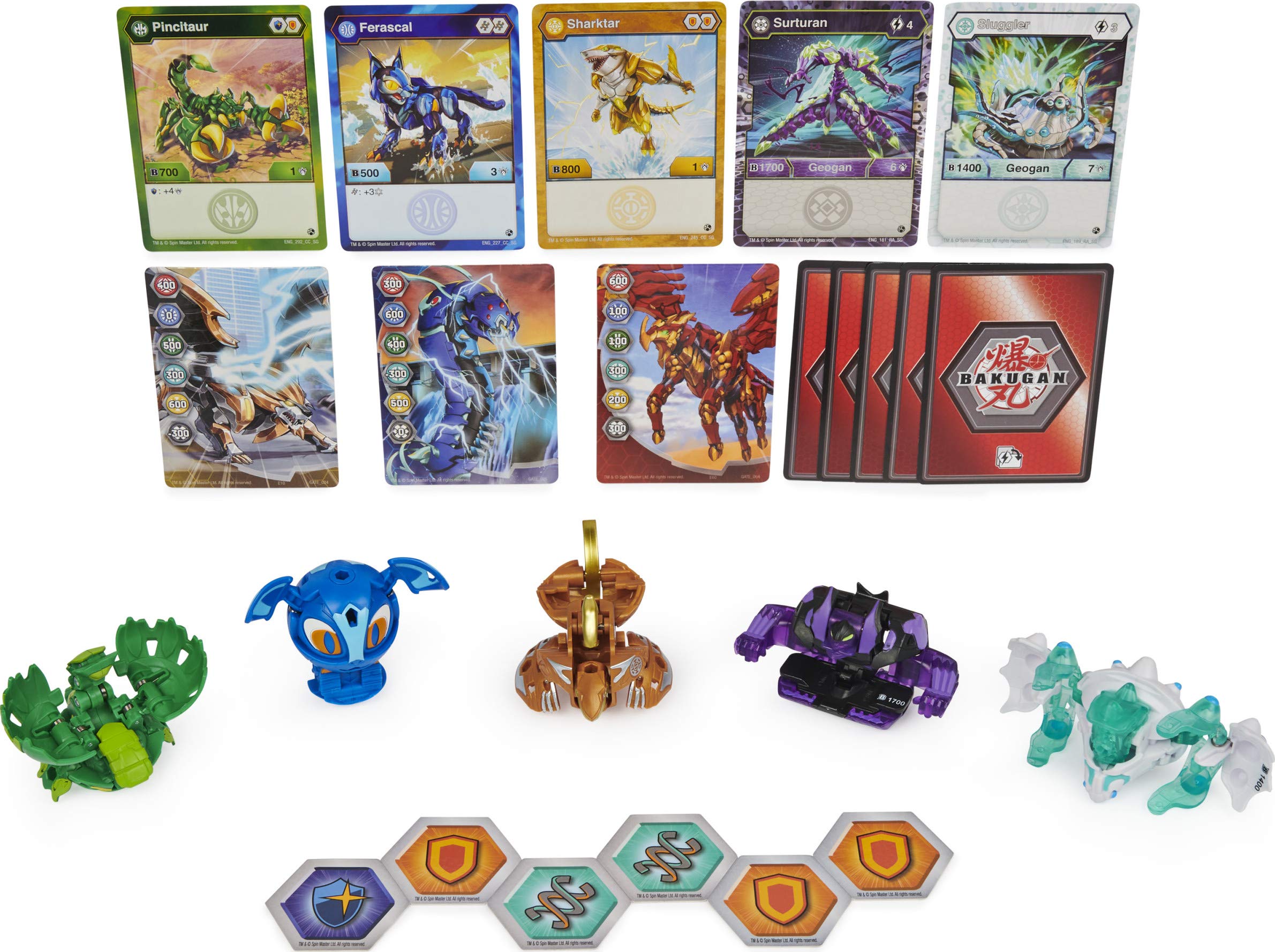 Bakugan Geogan Rising Zabawka, Wielokolorowy, Od 6 lat