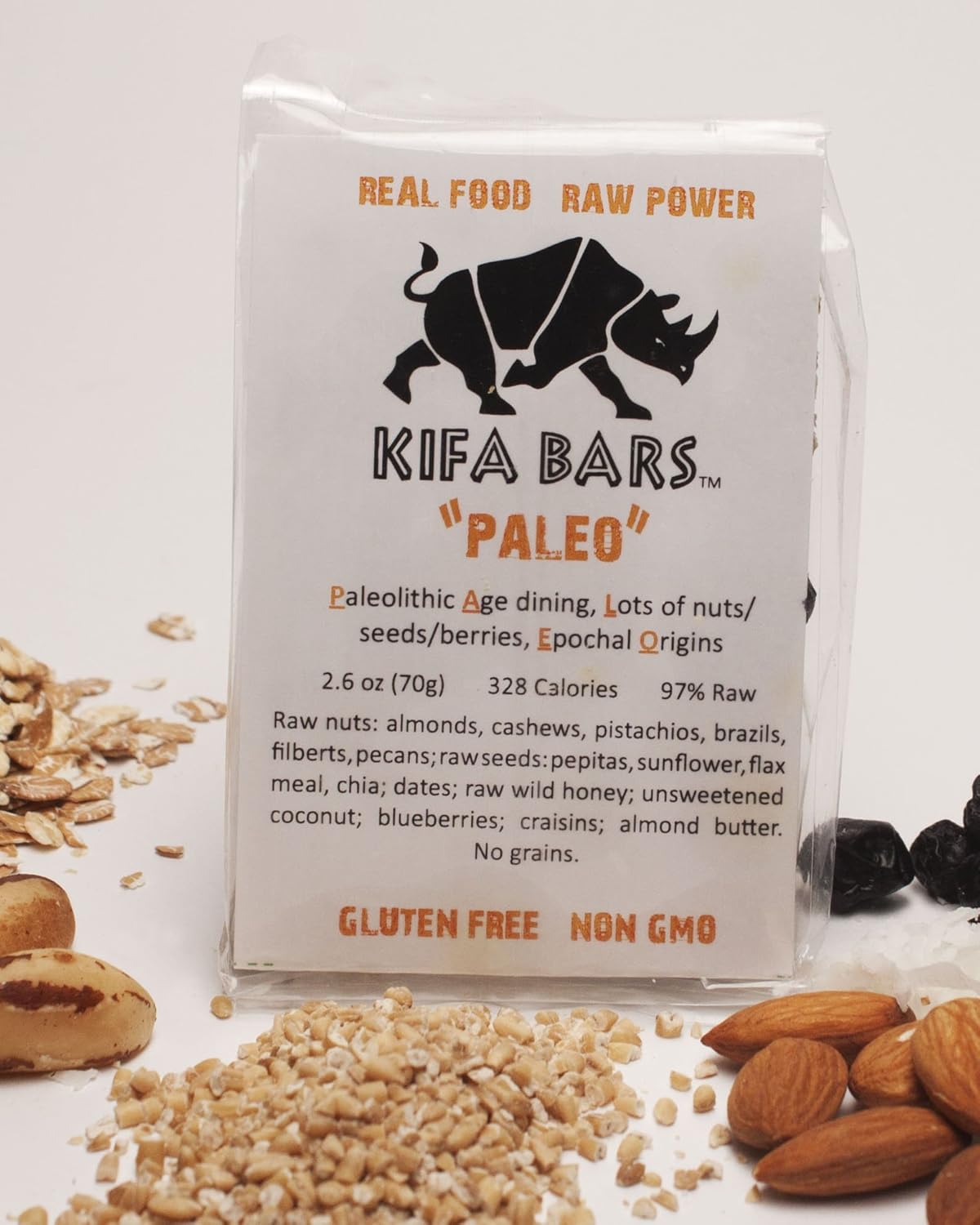 Paleo - Premium Whole Food Bar (Case of 16 Bars)