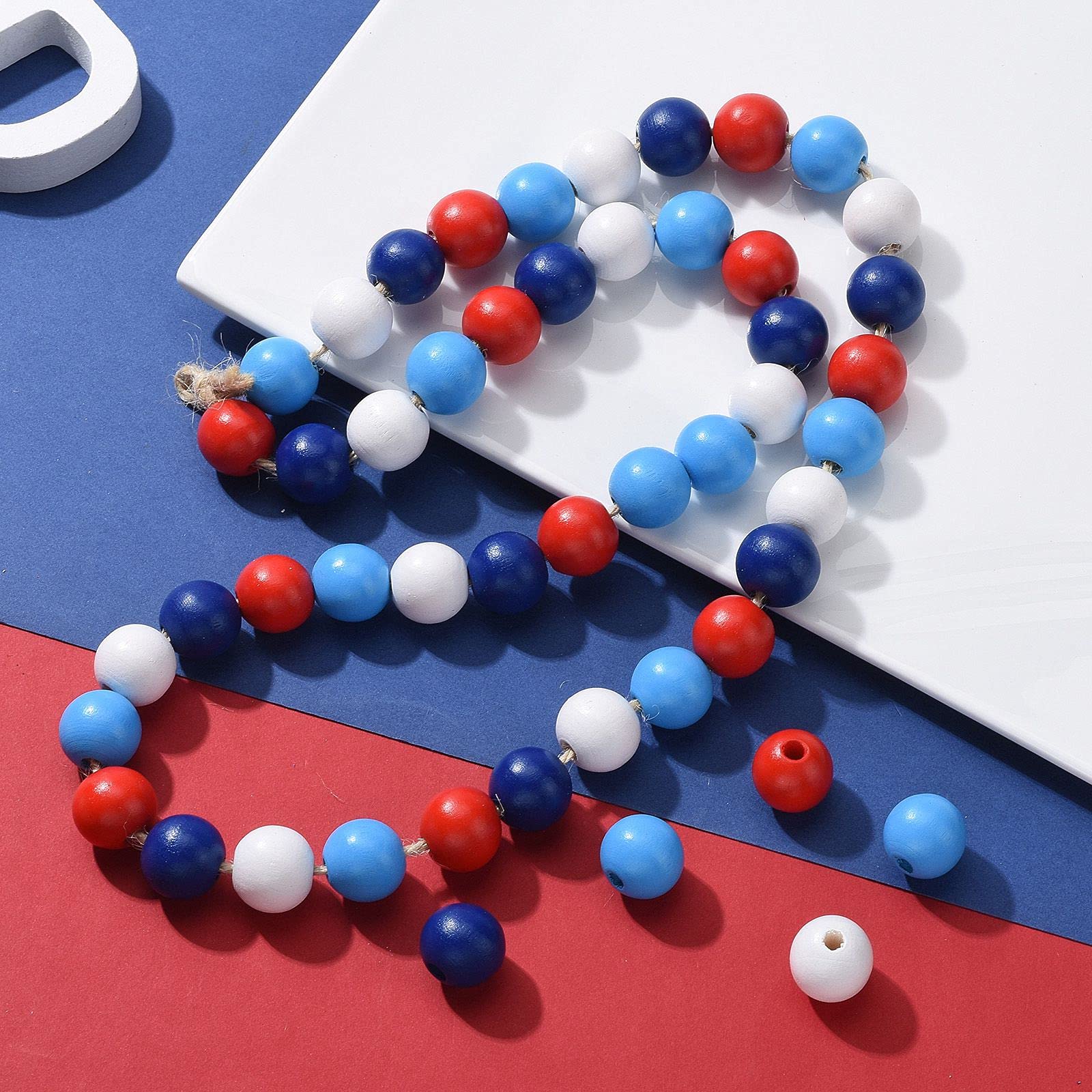 Perles En Bois Demi-percées VBS « 60 Mm » | Loisirs Créatifs VBS