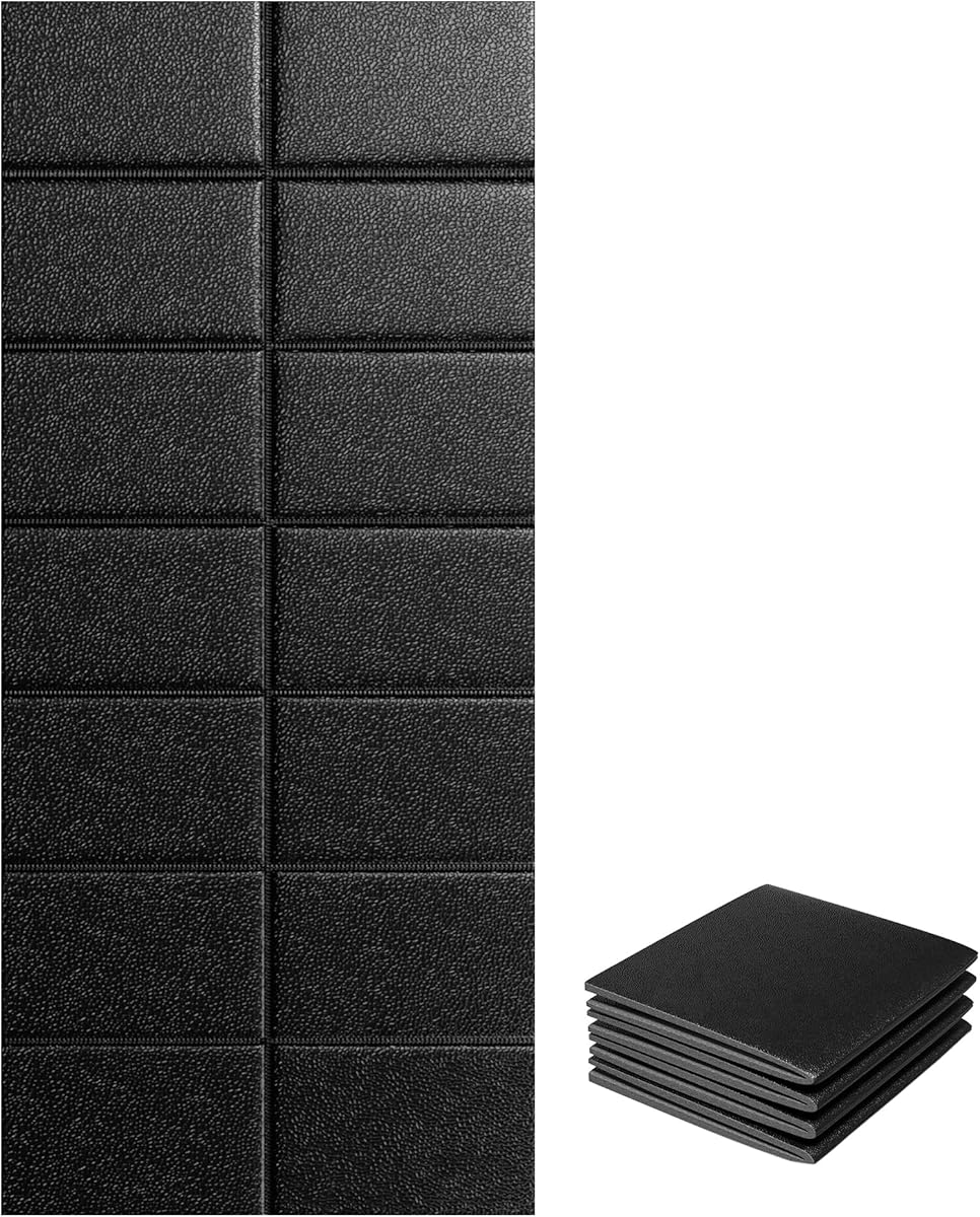 Walking Pad Mat for Carpet and Hardwood Floors, 1/4" Thick Foldable Treadmill Mat for Floor Protection, Non-Slip High Density for Bike, Elliptical, Home Gym Use