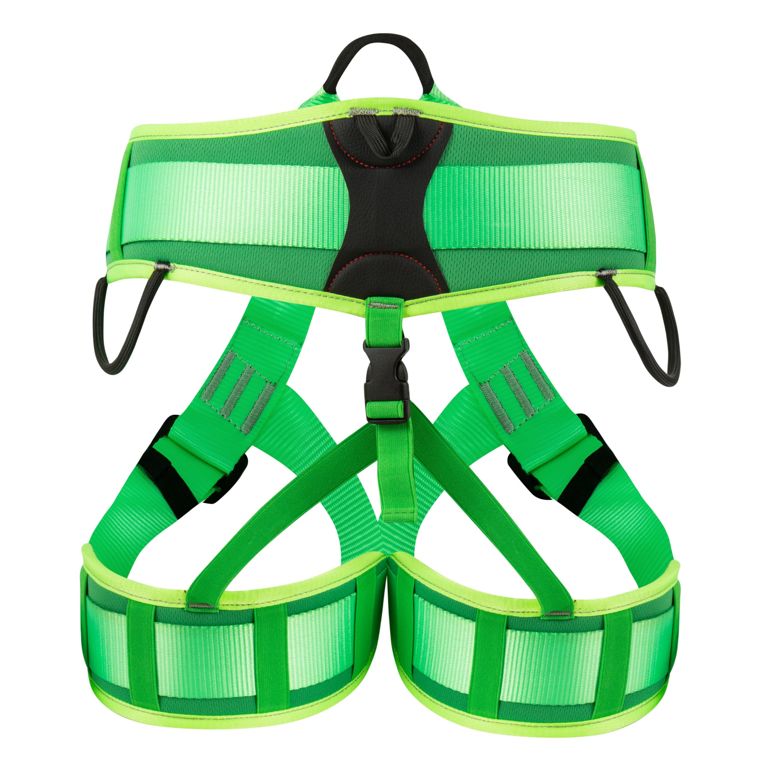 Zeluga Half Body Climbing Harness with Thick Padding, Adjustable Safety Belt for Fall Protection