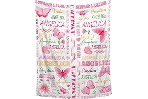 Personalized Baby Blanket - Custom Name Swaddle Blanket 40"x30"