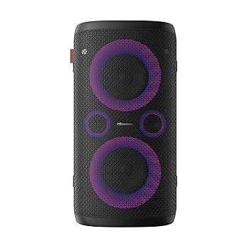 Hisense Ultimate Wireless Outdoor/Indoor Party Speaker, Black