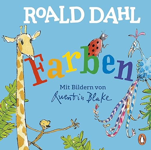 Roald Dahl – Farben: Lustig lernen mit dem riesengroßen Krokodil - Pappbilderbuch für Kinder ab 2 Jahren