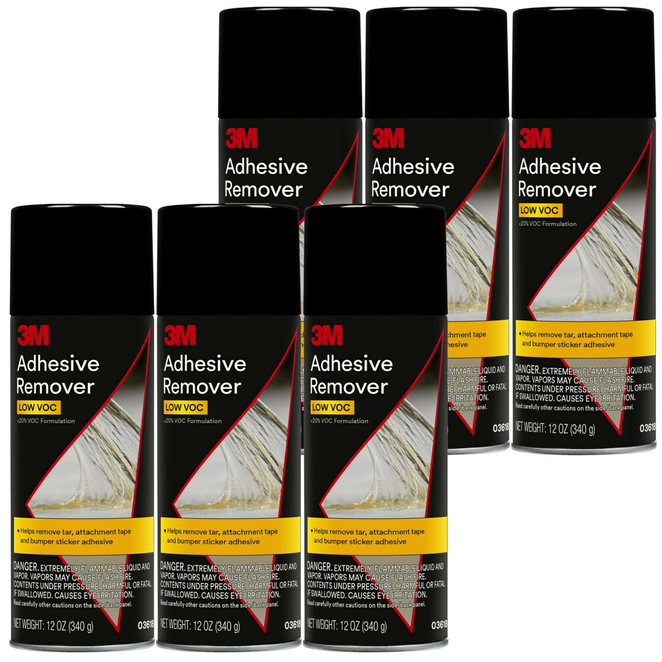 3M Adhesive Remover 6-Pack