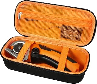 Case for Electric Scissors Compatibe with WORX WX082L/ WX081L Electric Box Cutter for Cardboard Portable Storage Box for ZipSnip Cordless Automatic Scissors (Case Only) Orange