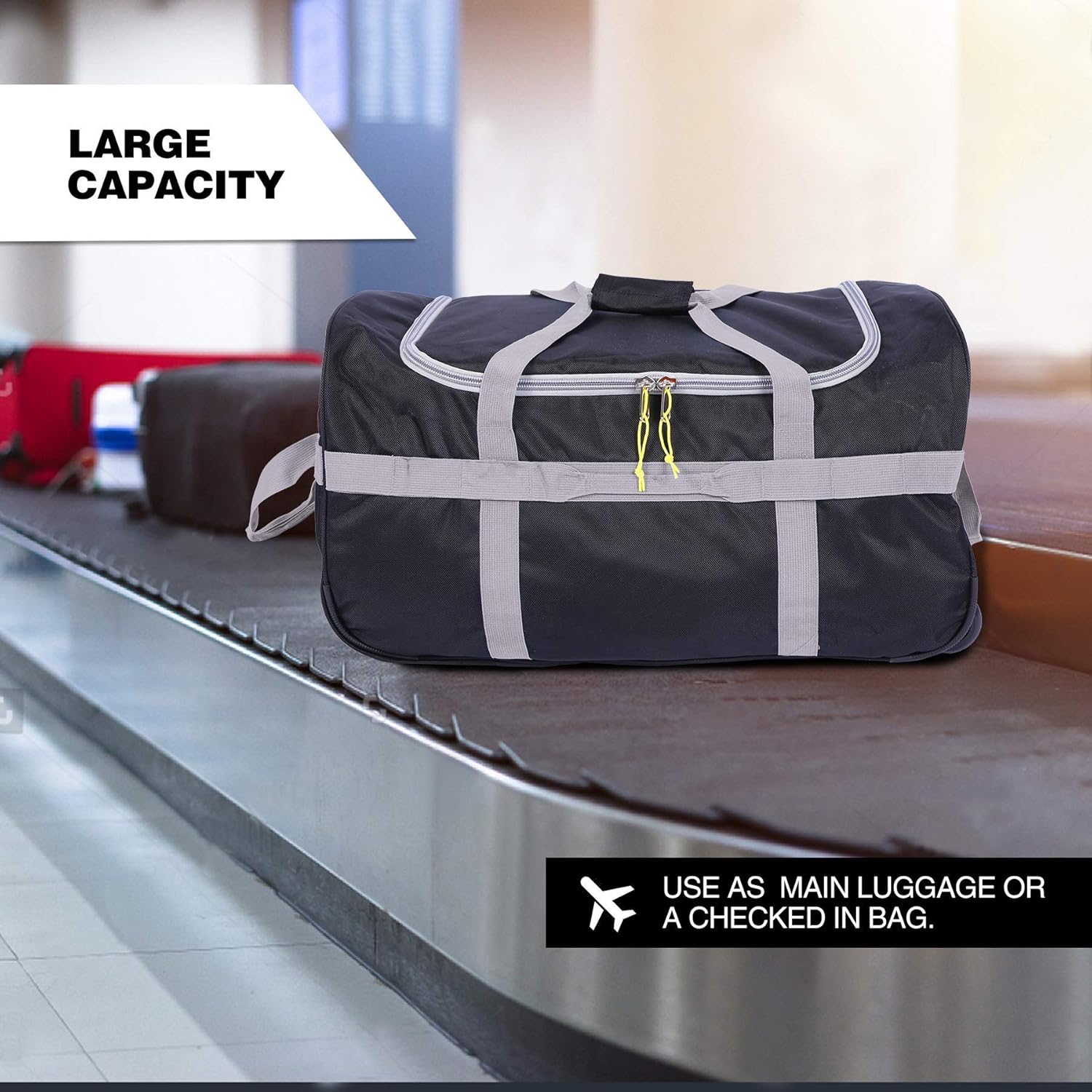 30 inch duffel bag with wheels