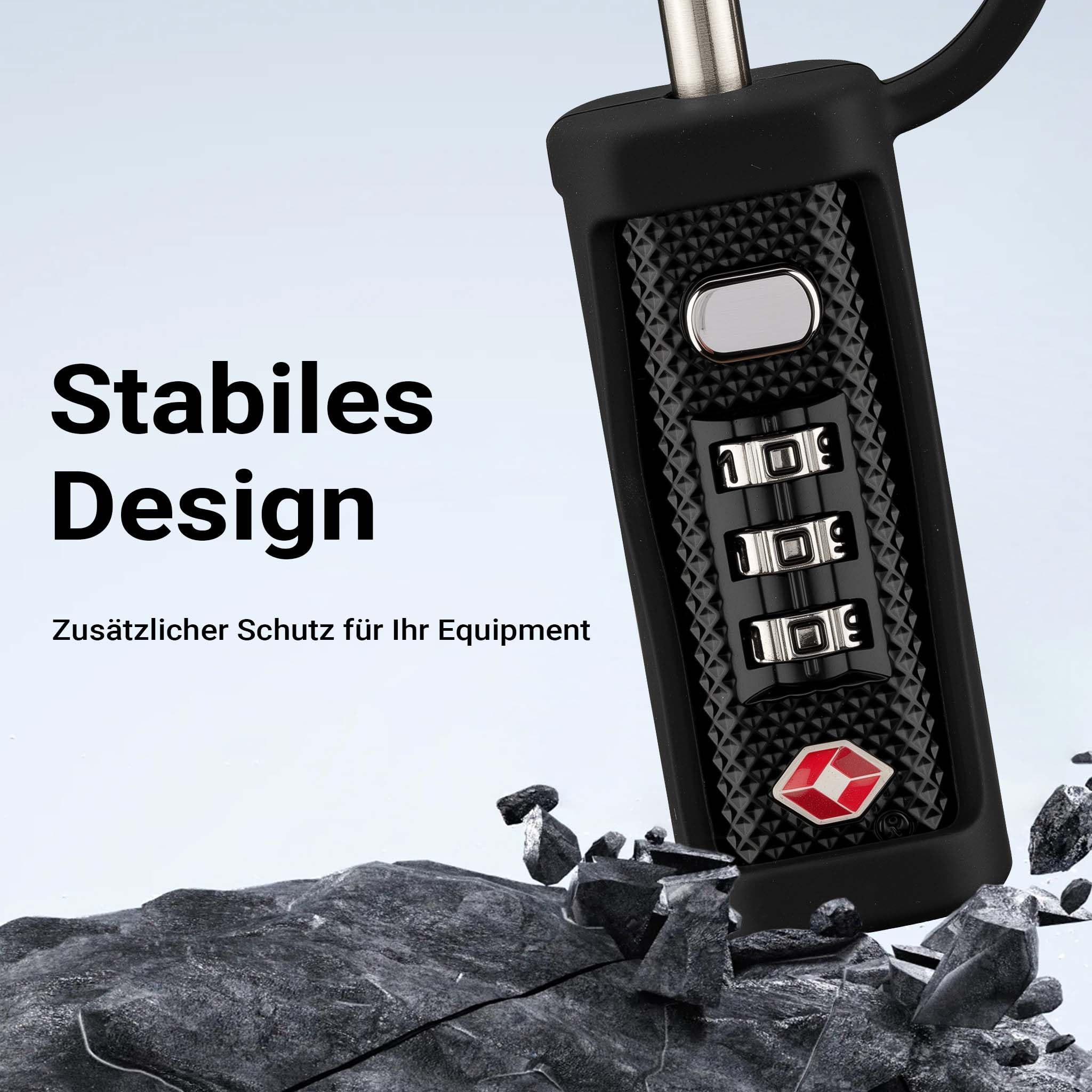 WilTec : Lot de Cadenas TSA pour valises d'armes