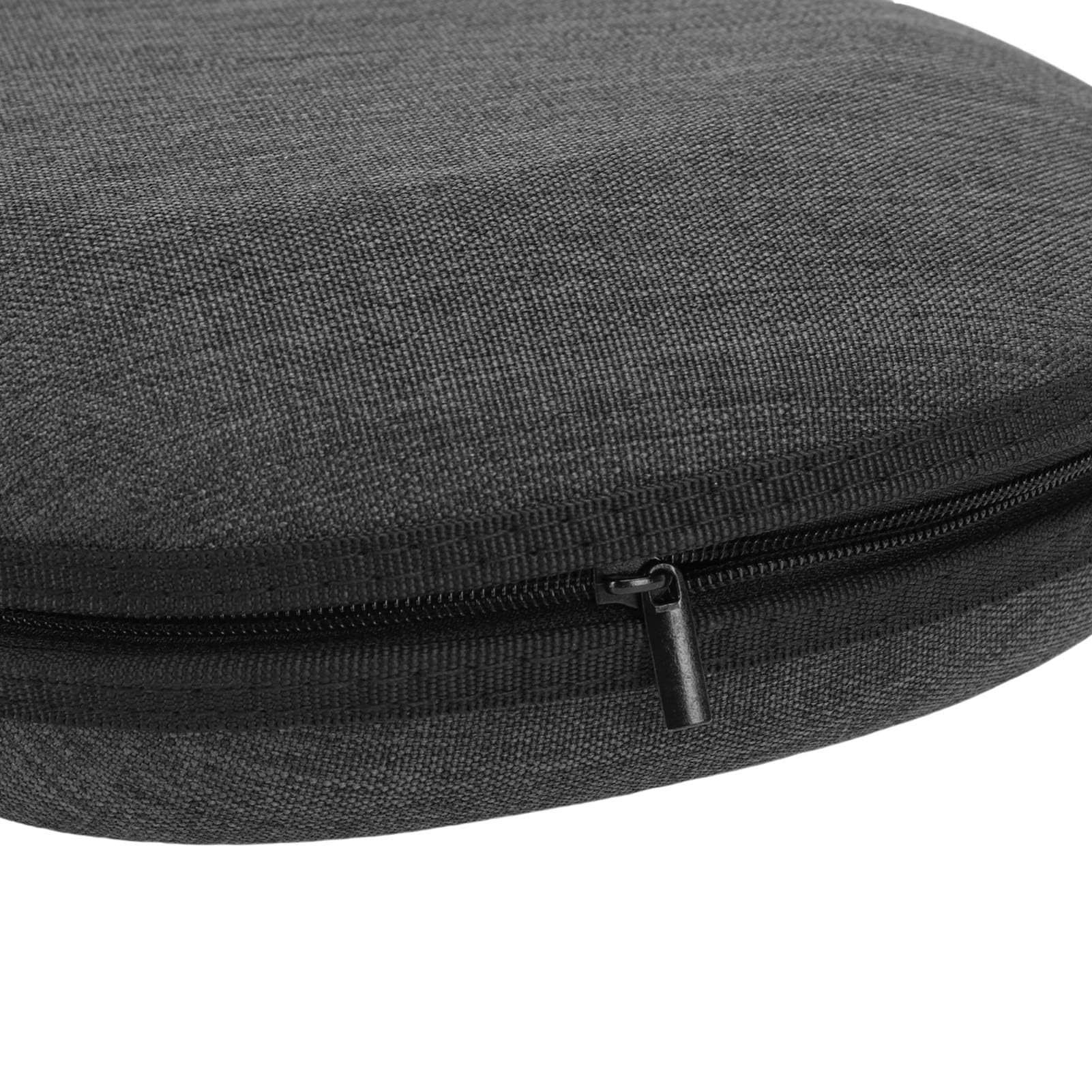 Custodia Rigida in EVA per Cuffie Wireless - Borsa da Viaggio Resistente per Cuffie con Comodo Vano Portaoggetti, Ideale per i Viaggiatori (BLACK)