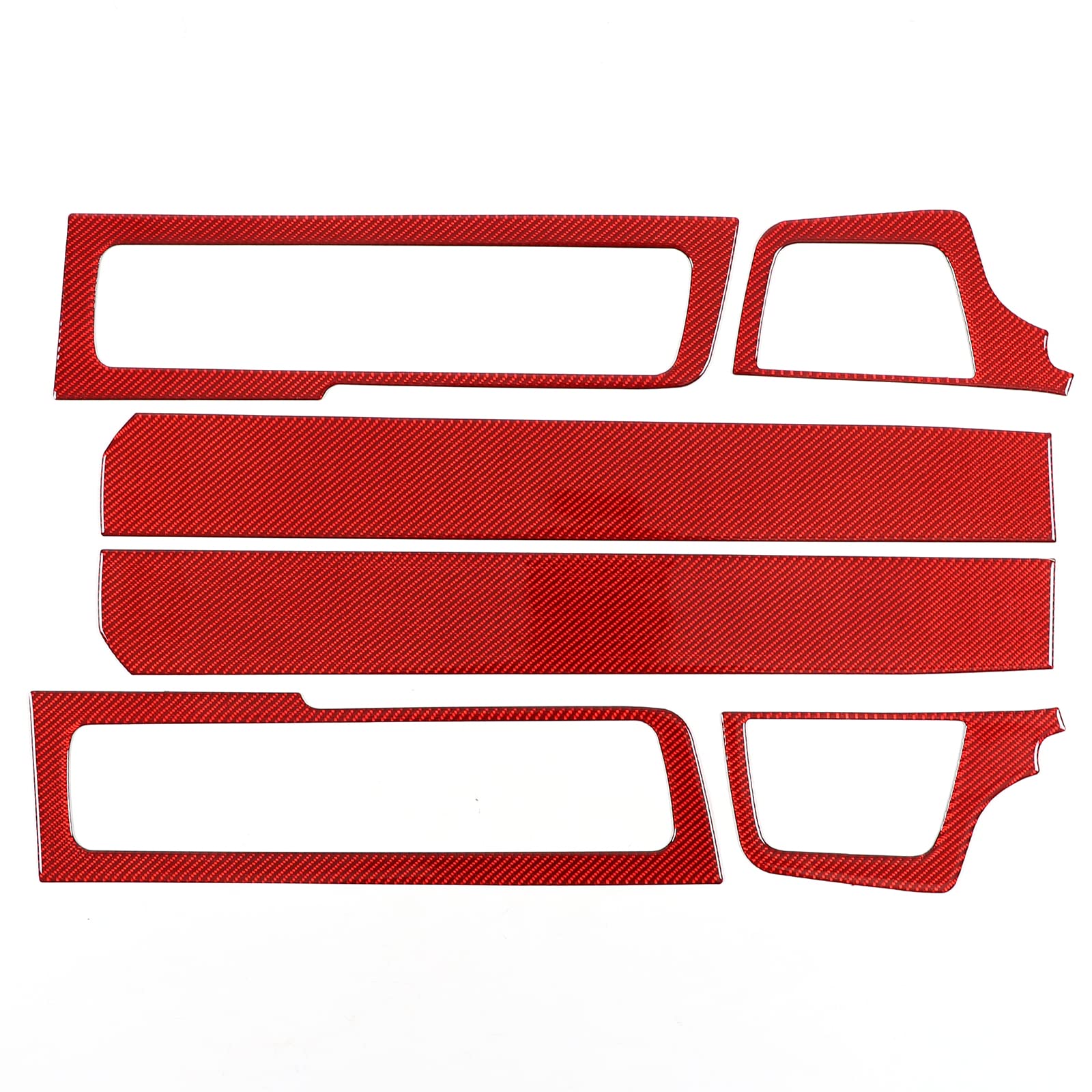 Qiosreui Car Door Sill Scuff Plate Trim Panel, Car Door Entry Guards, Threshold Strip, Door Sill Guard for Honda Pilot 2016-2022/ Ridgeline 2017-2023/ Passport 2019-2023 (Built-in Door Sill Sticker)