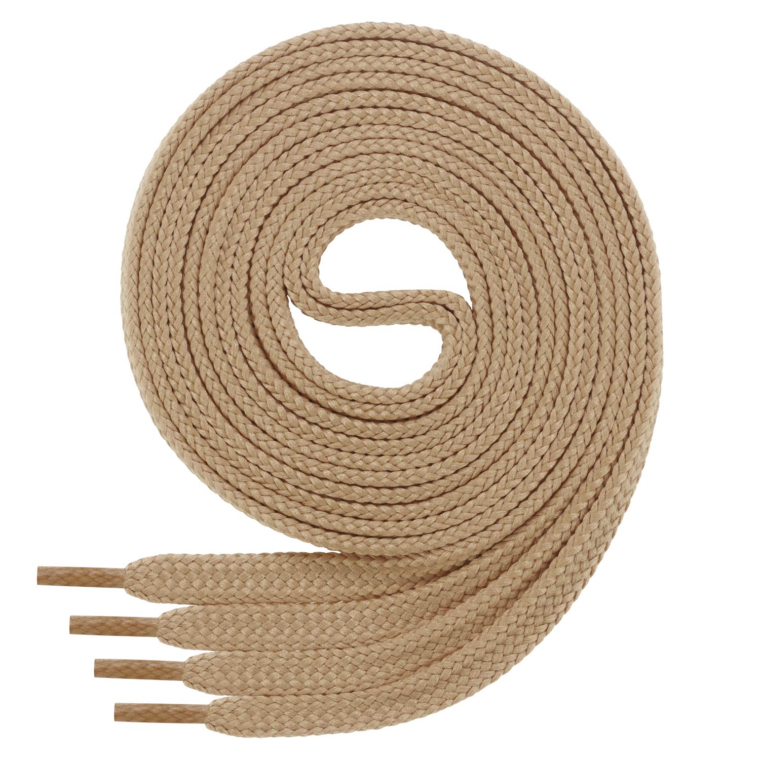Di ficc hiano 1 par Fischer-Net – Cordones de poliéster – Resistente – Plano – Aprox. 7 mm ancho, 27 Colores, 60 – 200 cm de longitud — view 8