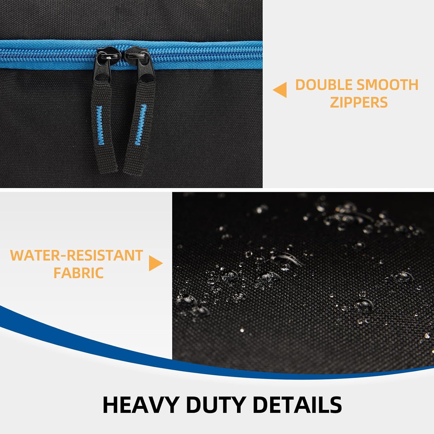 1 LB Propane Tank Storage Bag with Padding, Mini Propane Cylinder Carry Case to Hold 4 Pcs Small Gas Tank, Portable 16 OZ Gas Cylinder Holder with Strap, Bag Only - Image 5