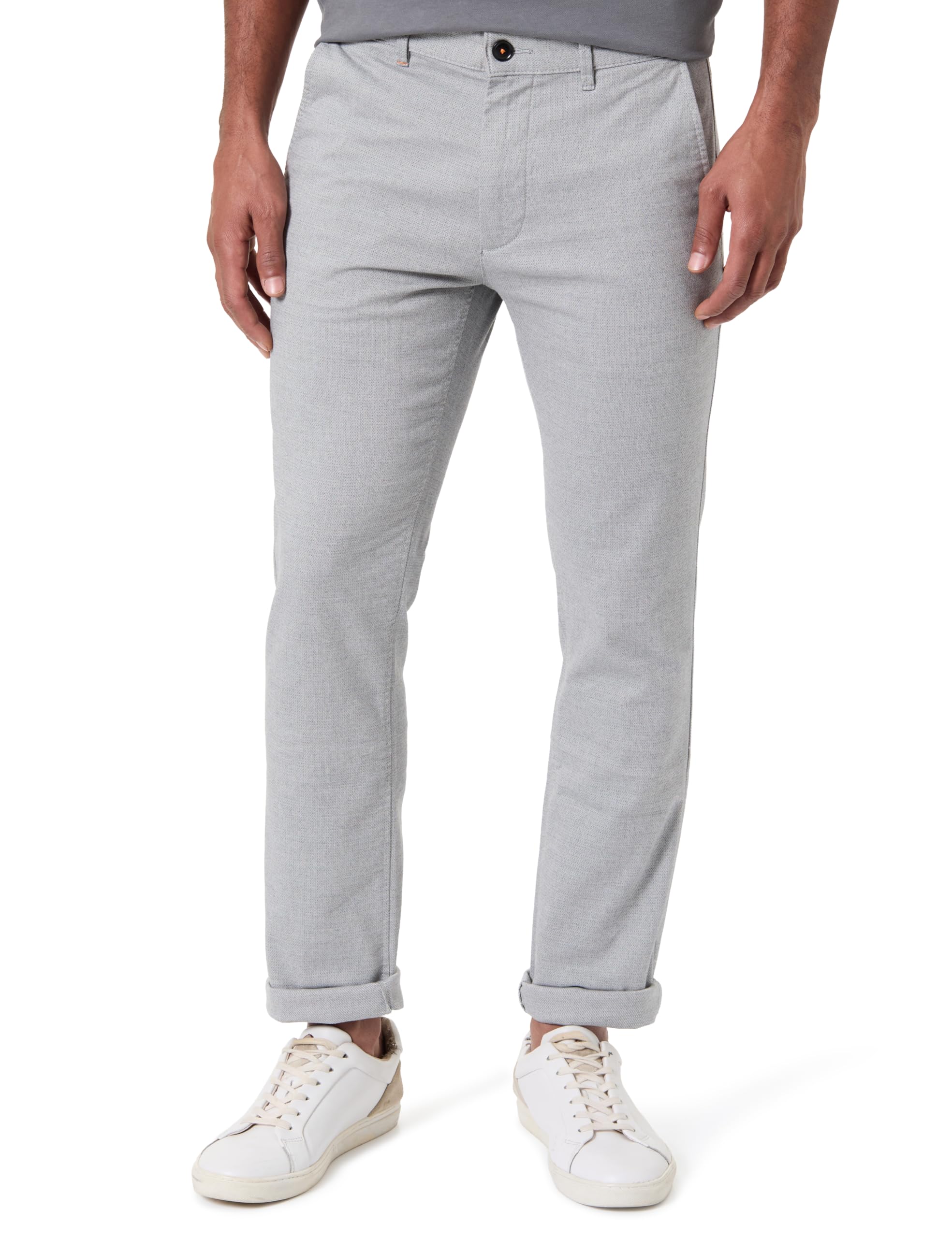 BOSS Herren Trousers_Flat Chino_Slim