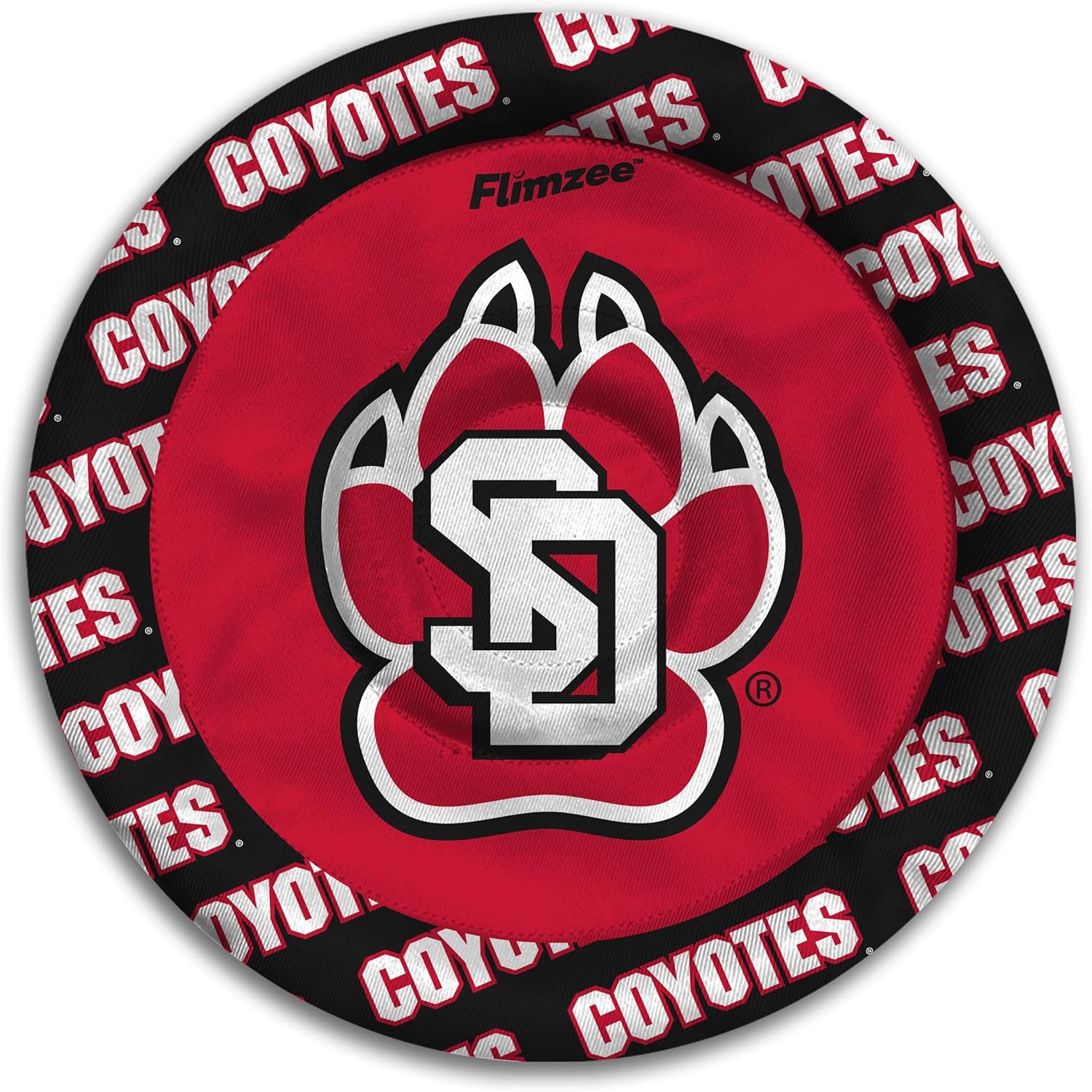 YouTheFan NCAA South Dakota Coyotes Flimzee Bean-Bag Flying Disc