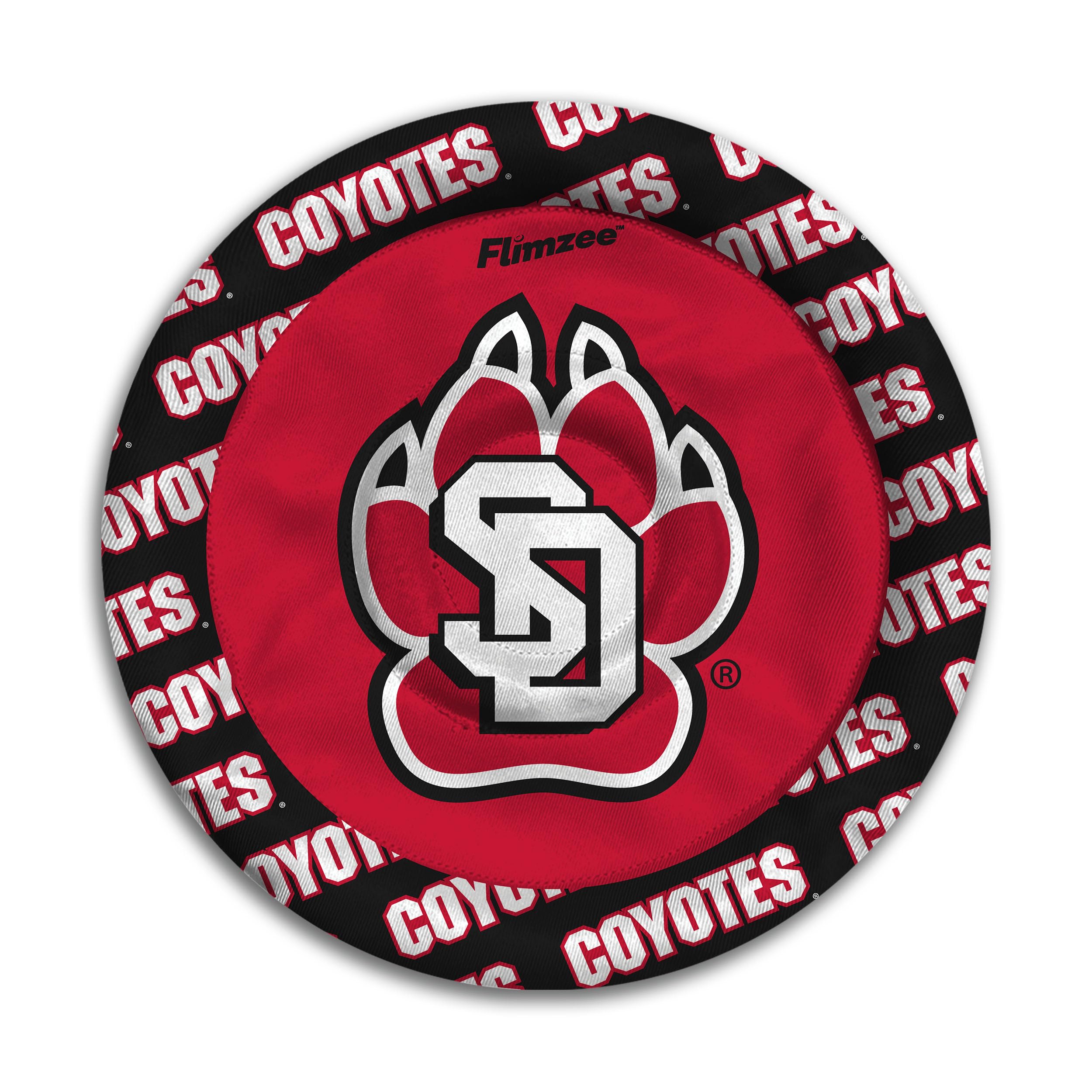 YouTheFan NCAA South Dakota Coyotes Flimzee Bean Bag Flying Disc
