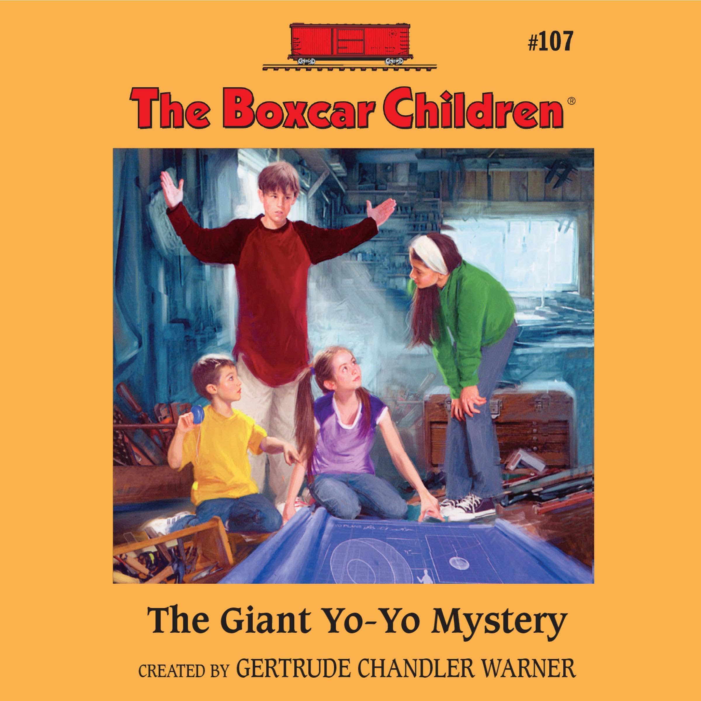 Cover art for The Giant Yo-Yo Mystery