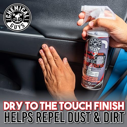 Vista 5 de Chemical Guys G6 HyperCoat - Protector de alto brillo, para vinilo, goma, plástico, neumáticos y molduras, el protector brillante restaura el brillo