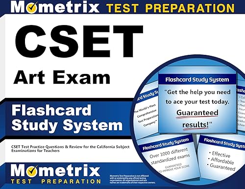 CSET Art Exam Flashcard Study System: CSET Test Practice Questions &amp; Review for the California Subject Examinations for Teachers (Cards)