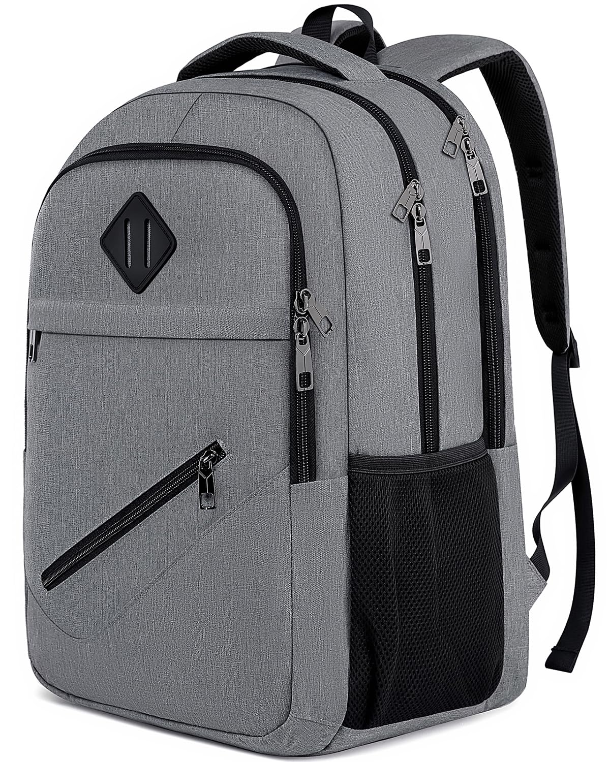 BIKROD Backpack for Men and Women, School Backpacks for Teen Boys & Girls, Student Bookbag Fits 15.6 Inch Laptop, Water Resistant Travel Backpack,