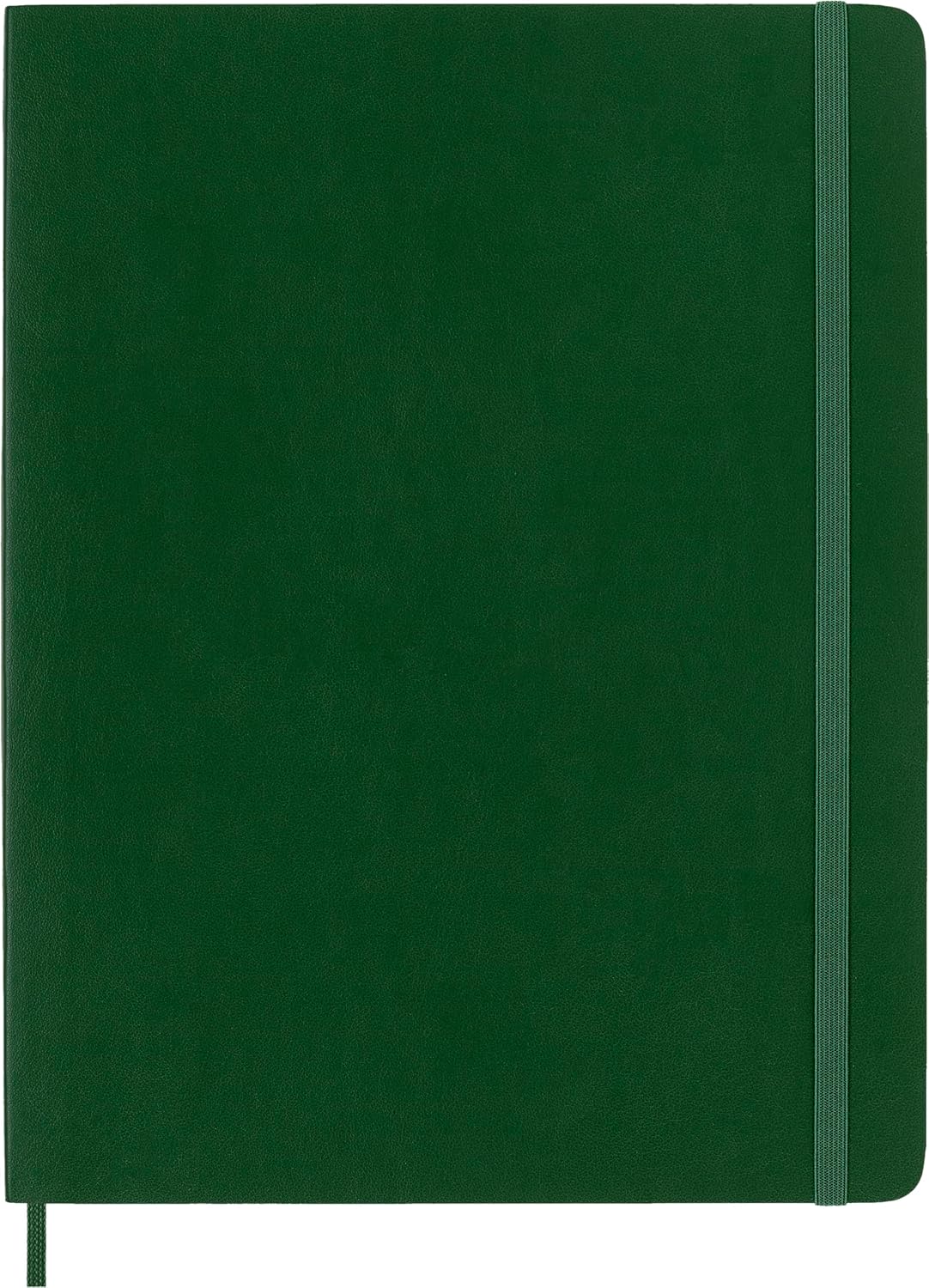 Moleskine Classic Notebook, Soft Cover, XL (7.5" x 9.5") Squared/Grid, Myrtle Green, 192 Pages