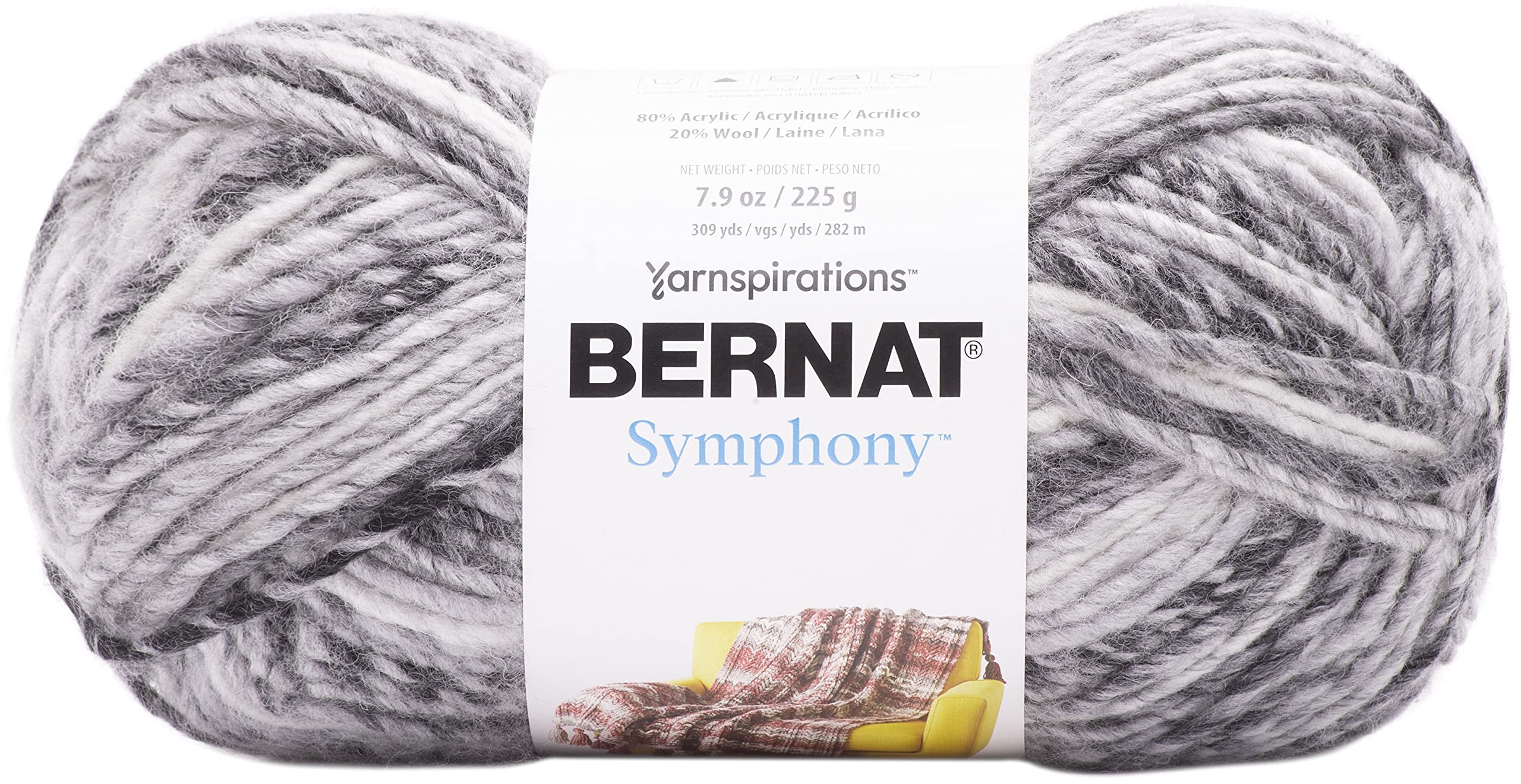 BERNAT Symphony, Granite, 225g