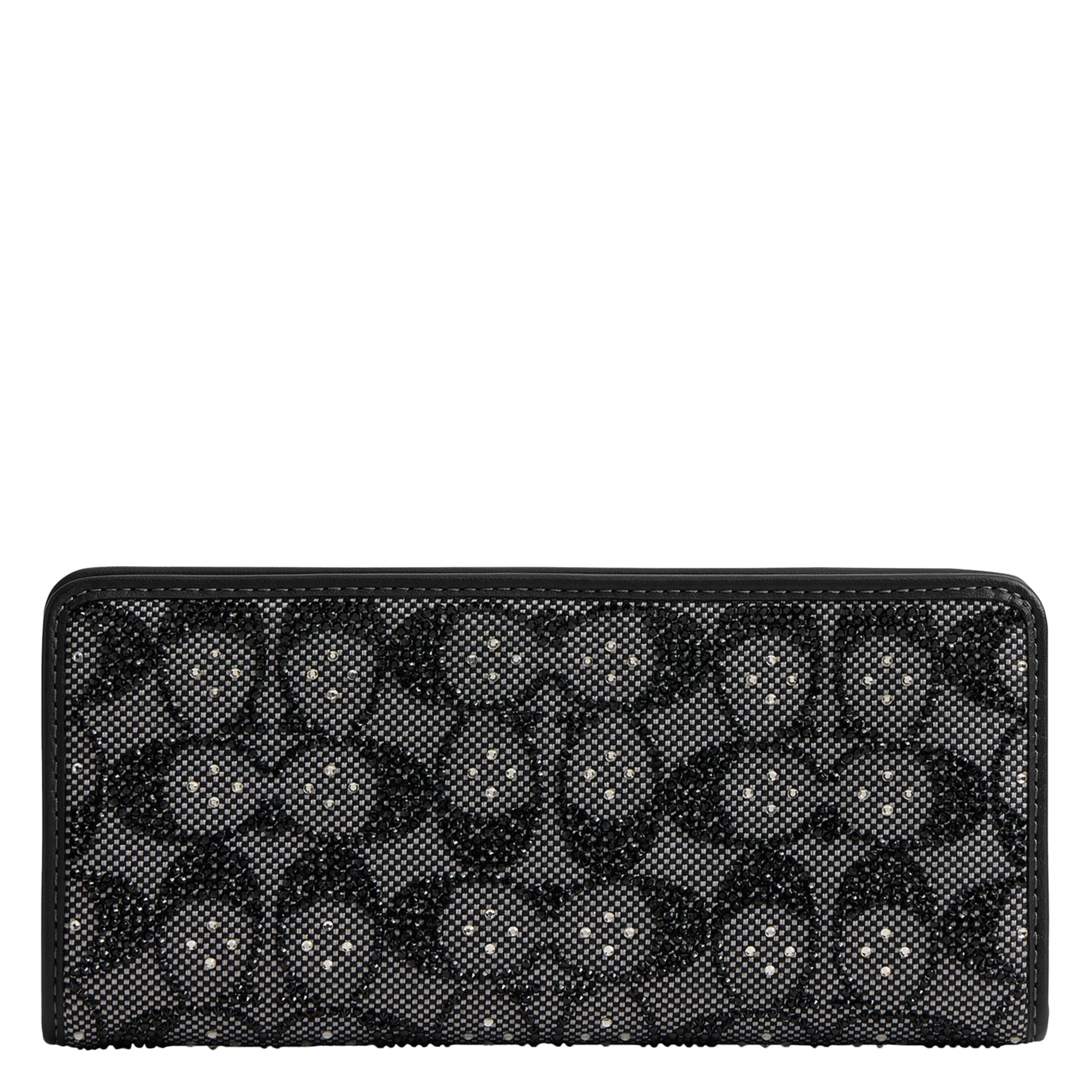 COACH Crystal Signature Jacquard Essential Slim Wallet