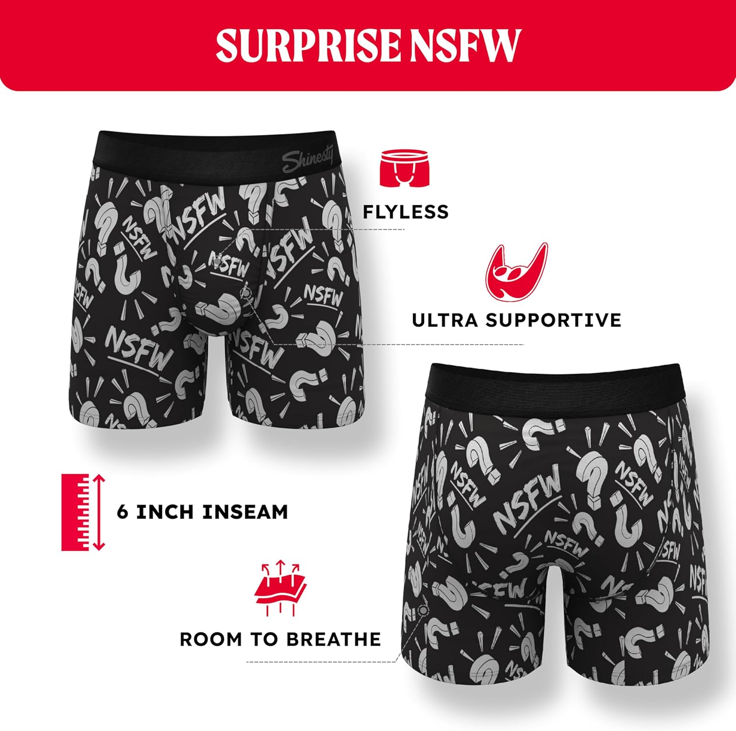 Shinesty Ball Hammock Boxer Brief - Pouch Underwear For Men - Flyless - Image 8