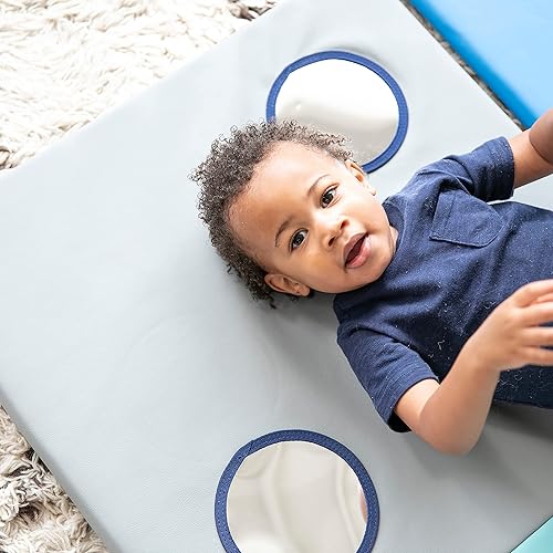 Miniatura 8 de ECR4Kids SoftZone 123 Look at Me - Tapete de actividades plegable, contemporánea