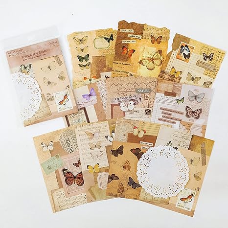 Amazon Co Jp 枚素材紙 ヴィンテージ紙 ノート装飾用紙 アンティーク調紙クラフト 手帳素材紙 日記ジャーナル装飾用品 レトロ デザイン ペーパー キット コラージュ 素材 ペーパー レトロ デザインペーパー コラージュ素材背景紙 手帳 デコ コラージュ素材紙 Amazon Co Jp 枚素材紙 ヴィンテージ紙 ノート装飾用紙 アンティーク調紙クラフト 手帳素材紙 日記ジャーナル装飾用品 レトロ デザイン ペーパー キット コラージュ 素材 ペーパー レトロ デザインペーパー コラージュ素材背景紙 手帳 デコ コラージュ素材紙