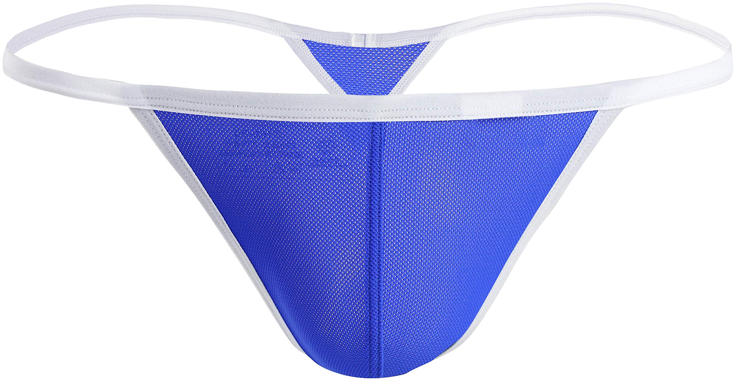 Mens Power Net Low Waist Free Size Thong Underwear for Mens-picture-24
