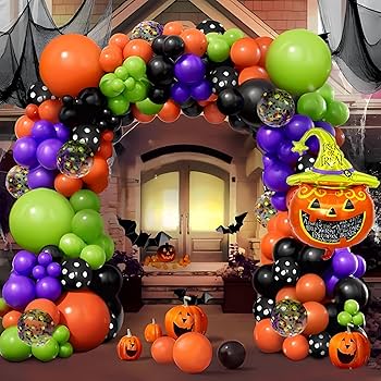 Amazon | ハロウィンバルーンアーチガーランドキット