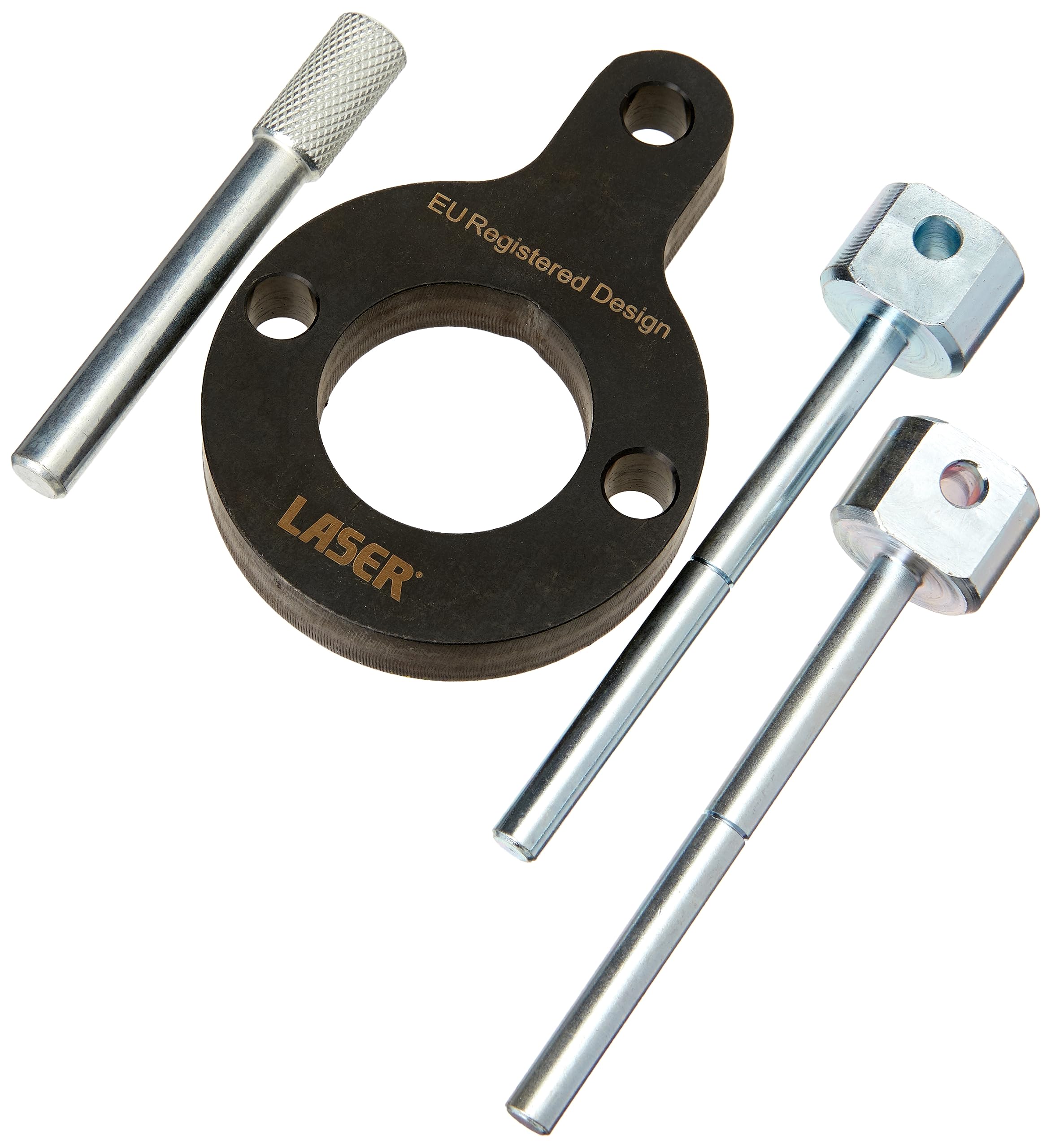 LASER TOOLS 8362 Herramienta de montaje correa distribución cromo negro (2x)