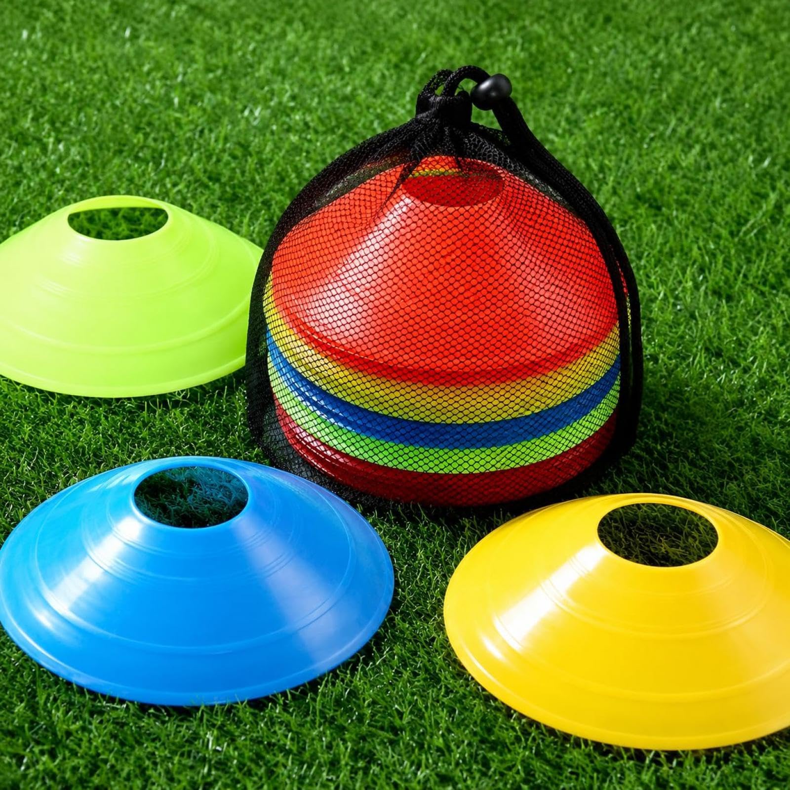 Soccer Training Cones, Flat Field Marker Discs for Kids Training, Sports Obstacle Equipment-picture-48