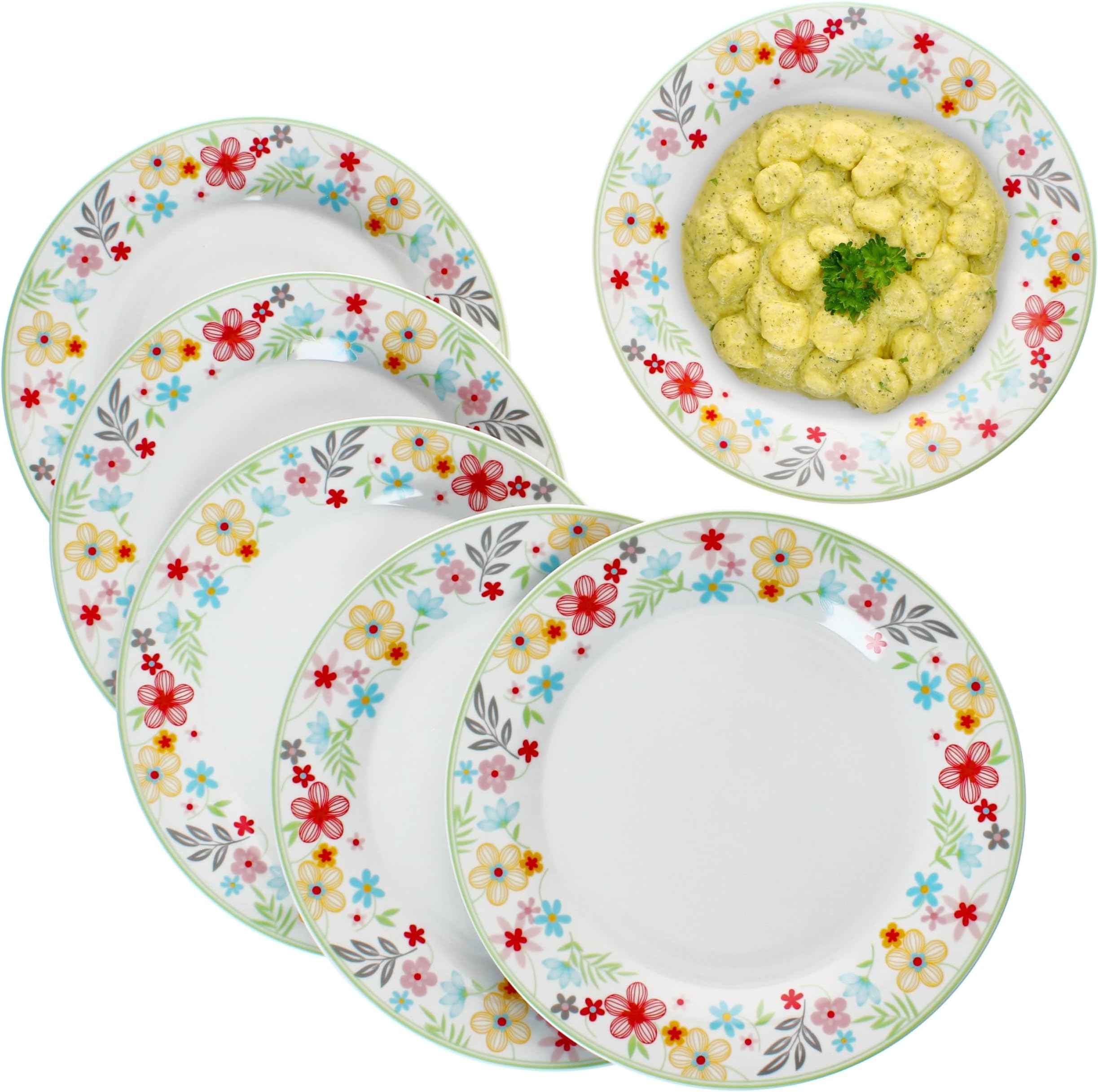 Assiettes Plates - Sania | Médard De Noblat