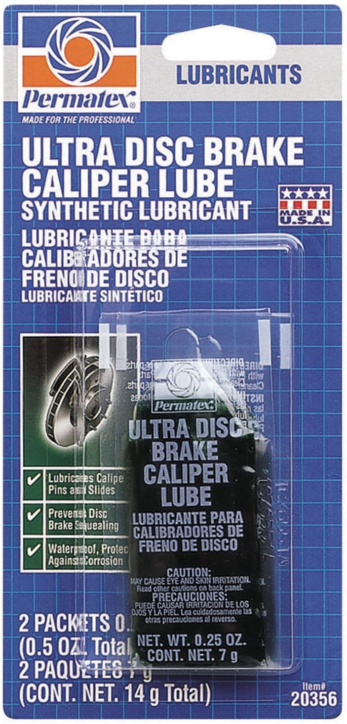 Permatex 203566PK Ultra Disc Brake Caliper Lube, 14 g