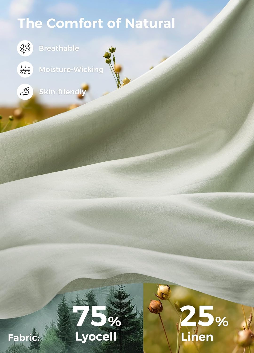 Willit Women's Linen Shirts Button Down Shirts Long Sleeve Beach Casual Summer Tops for Women Loose Fit Blouses - Image 4